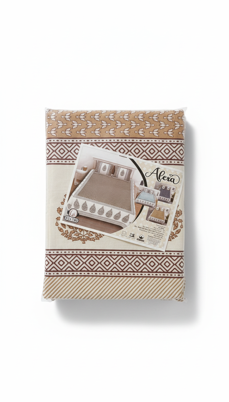 Alexa Pure Cotton Bedcover Set